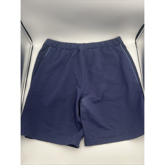 Puma Men's Navy‎ Blue Drawstring Athletic Mesh Panel Short, Blue, Size XL - Picture 4 of 9